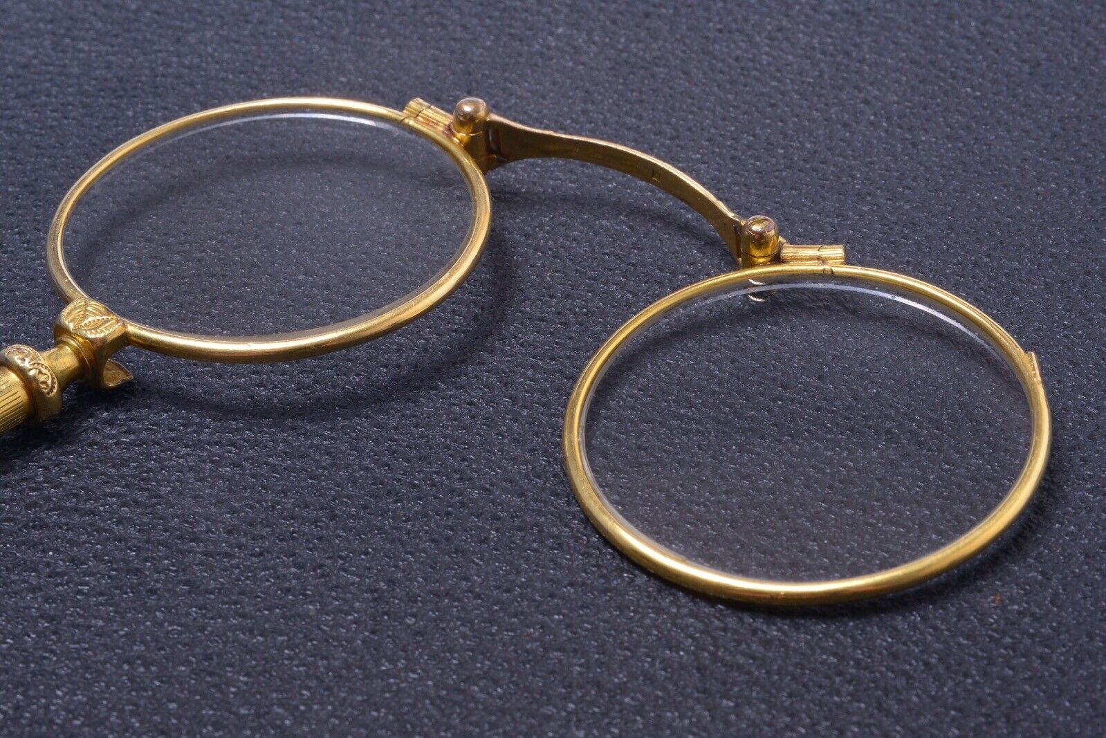 ✅ LORGNETTE ANTIQUE GLASSES SPECTACLES NO DIOPTER… - image 4