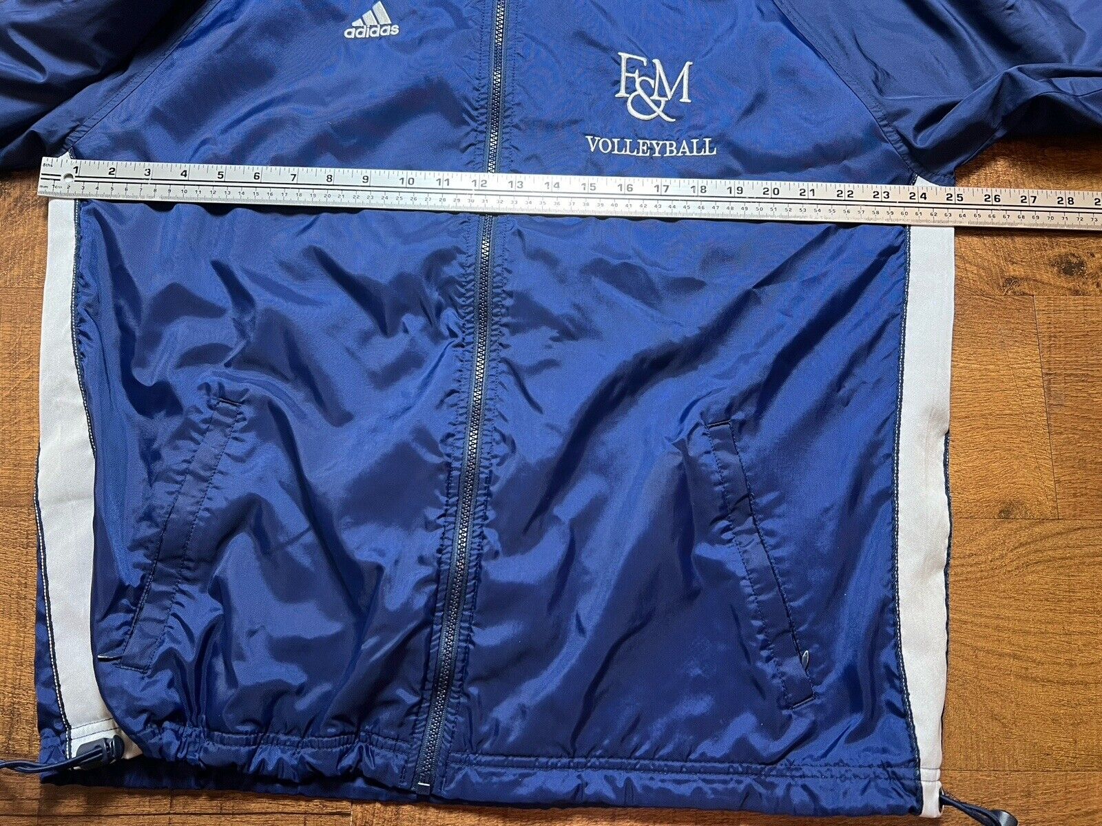 VTG Mens Adidas Franklin & Marshall Volleyball Wi… - image 6