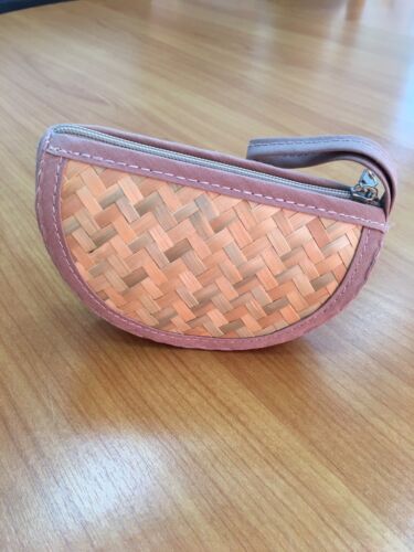 handmade bag made from bamboo coin purse - image 1