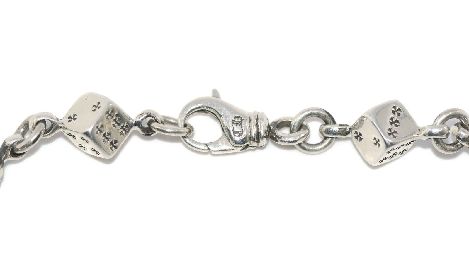 Chrome Hearts Dice Sterling Silver Bracelet - image 2