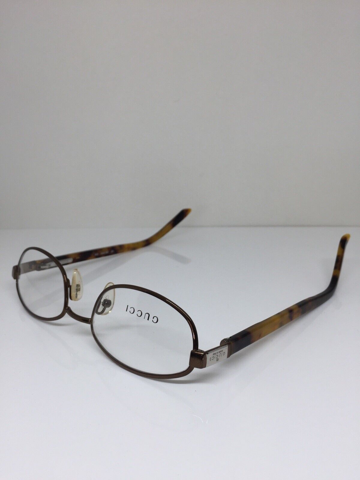 New Vintage Gucci GG 1372 Eyeglasses C. E9X Shiny… - image 8