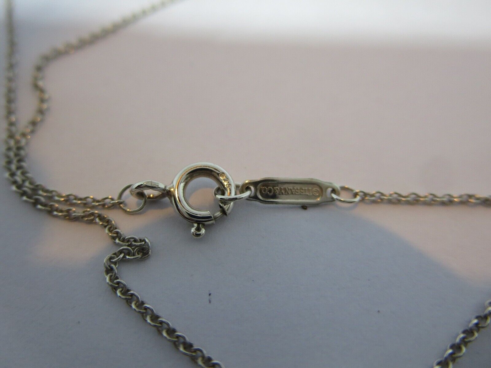 Genuine tiffany and co sterling silver rare flatt… - image 4