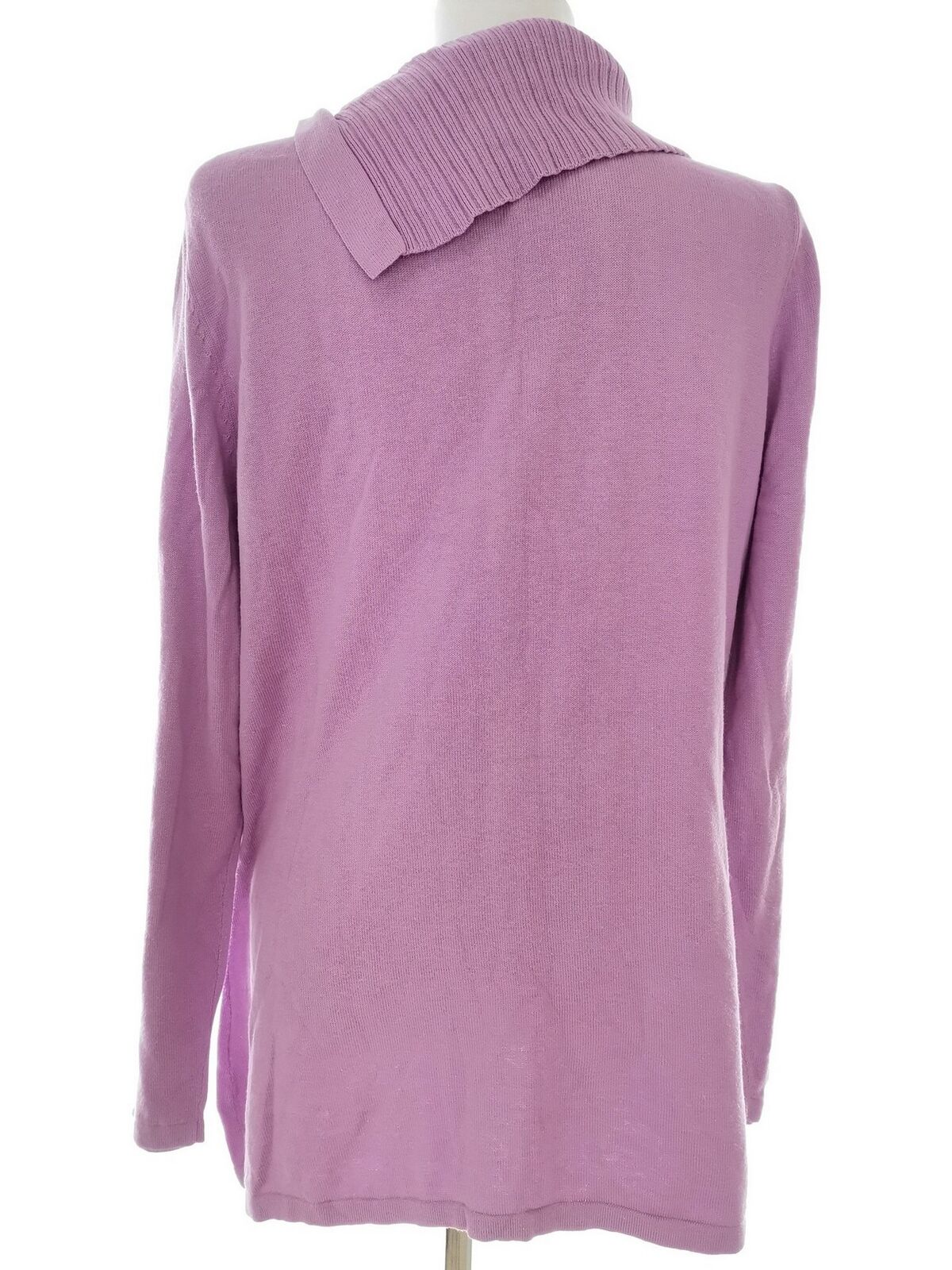 ISAAC MIZRAHI  Size M Lavender Tunic Blouse Cotto… - image 3