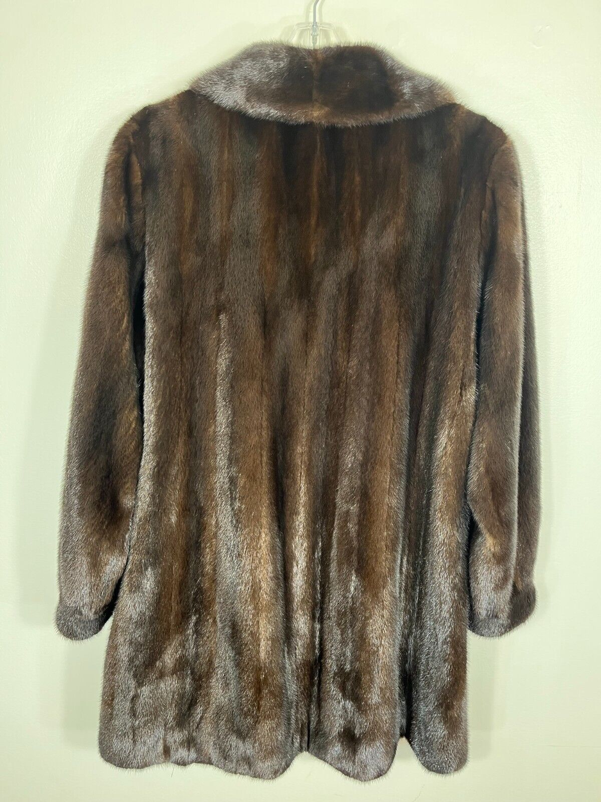 Classic MINK fur coat brown Large stroller jacket… - image 4