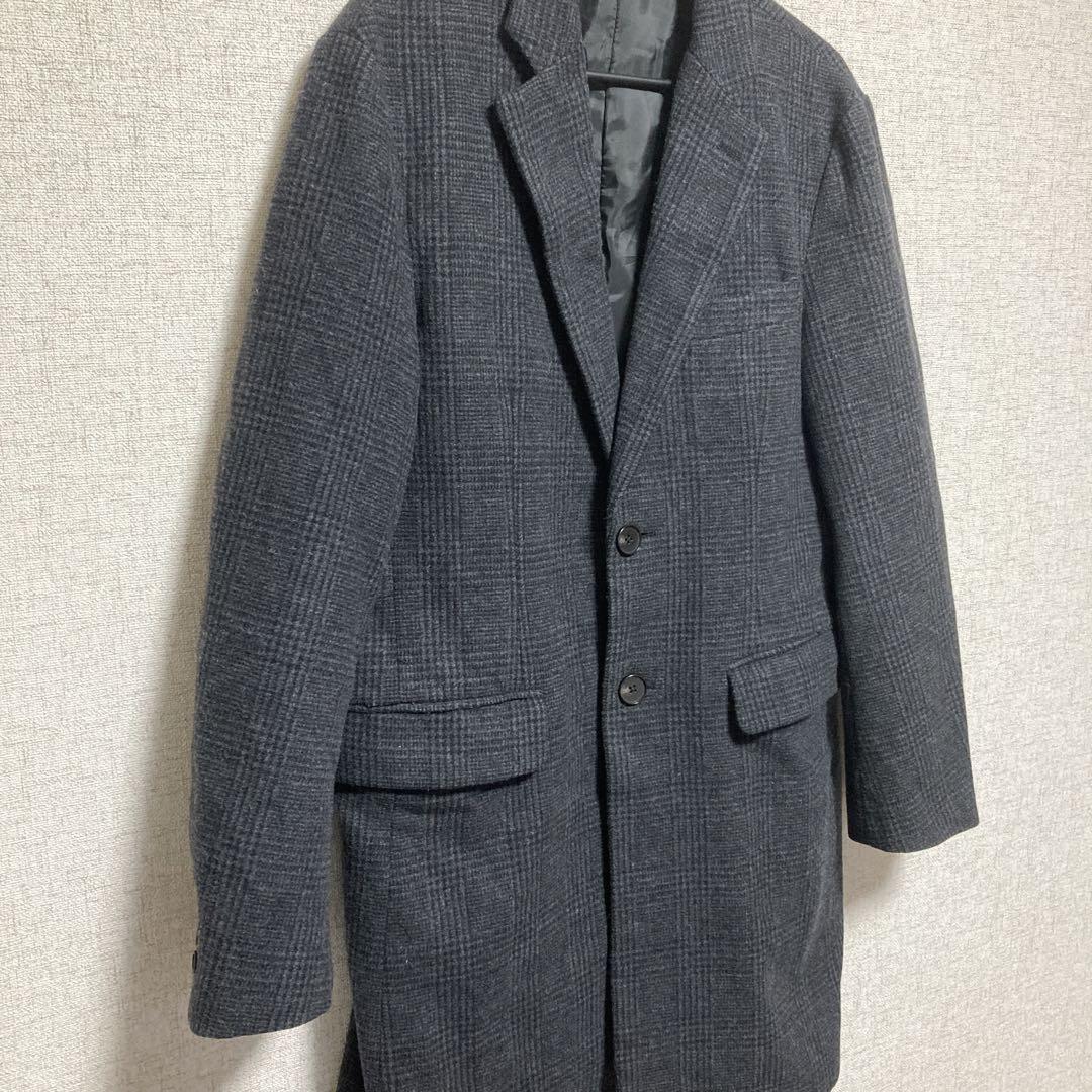 Edifice Long Coat Men'S Chester Wool - image 3