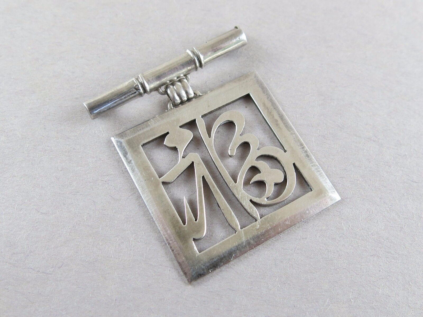 Vintage 950 Sterling Silver Brooch 11.1g [2104] - image 8