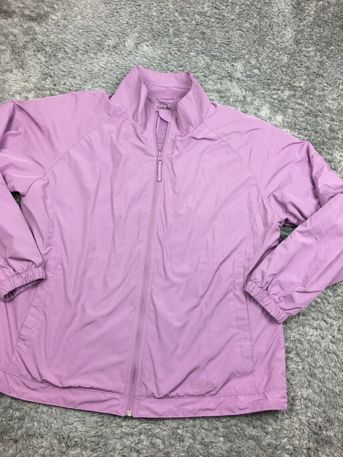 Cabelas Full Zip Jacket Womens Size XL Purple Rai… - image 4