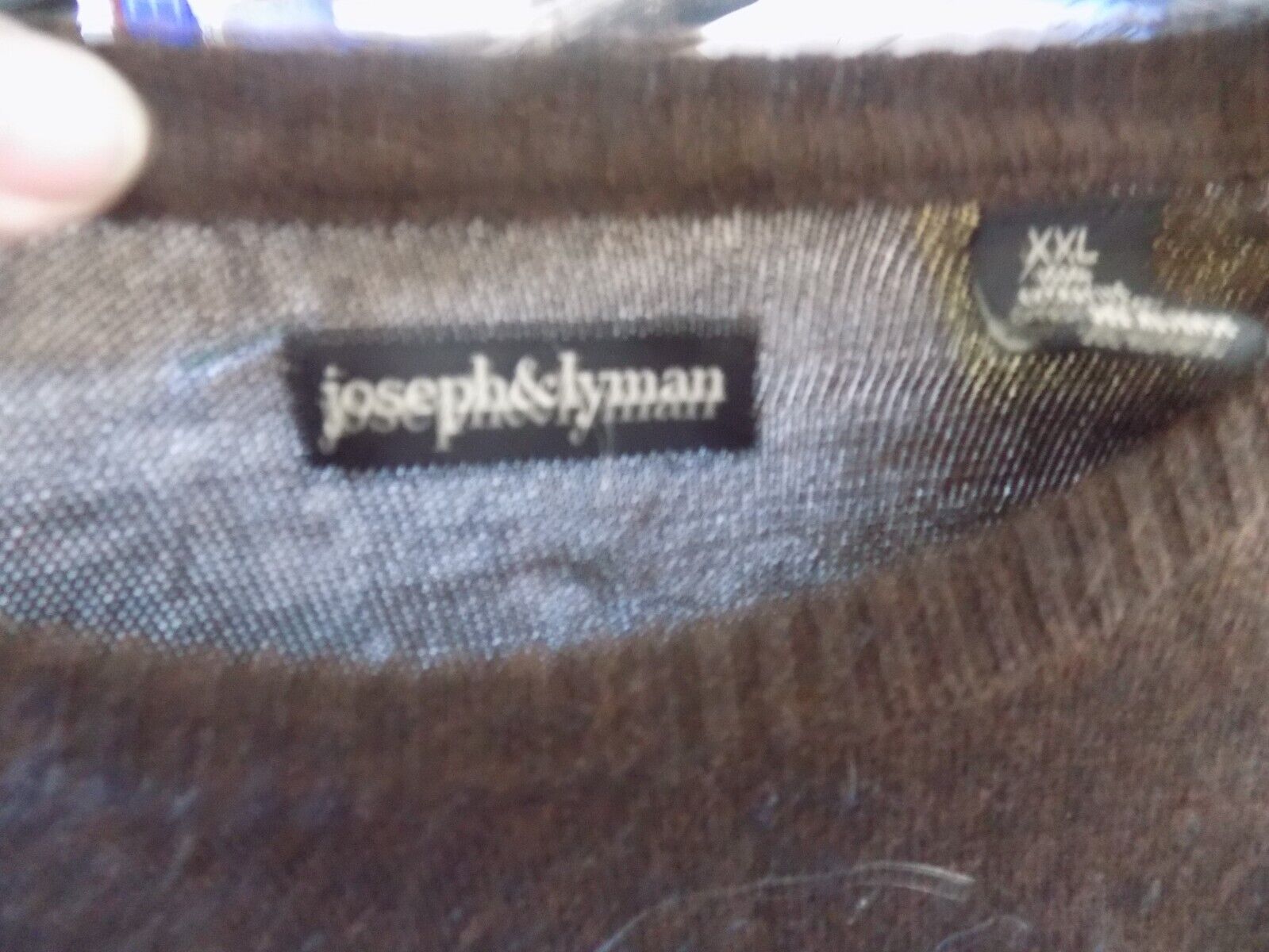 Joseph & Lyman Sweater Men XXL Fine Merino Wool B… - image 3