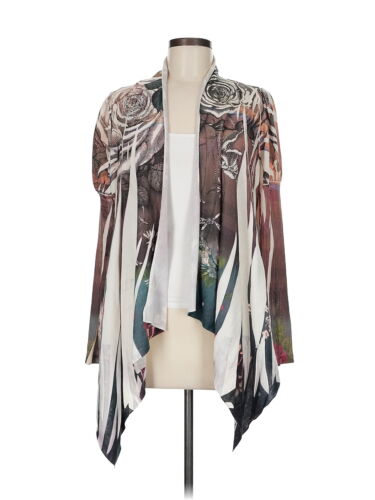 Assorted Brands Women Gray Kimono M - image 1