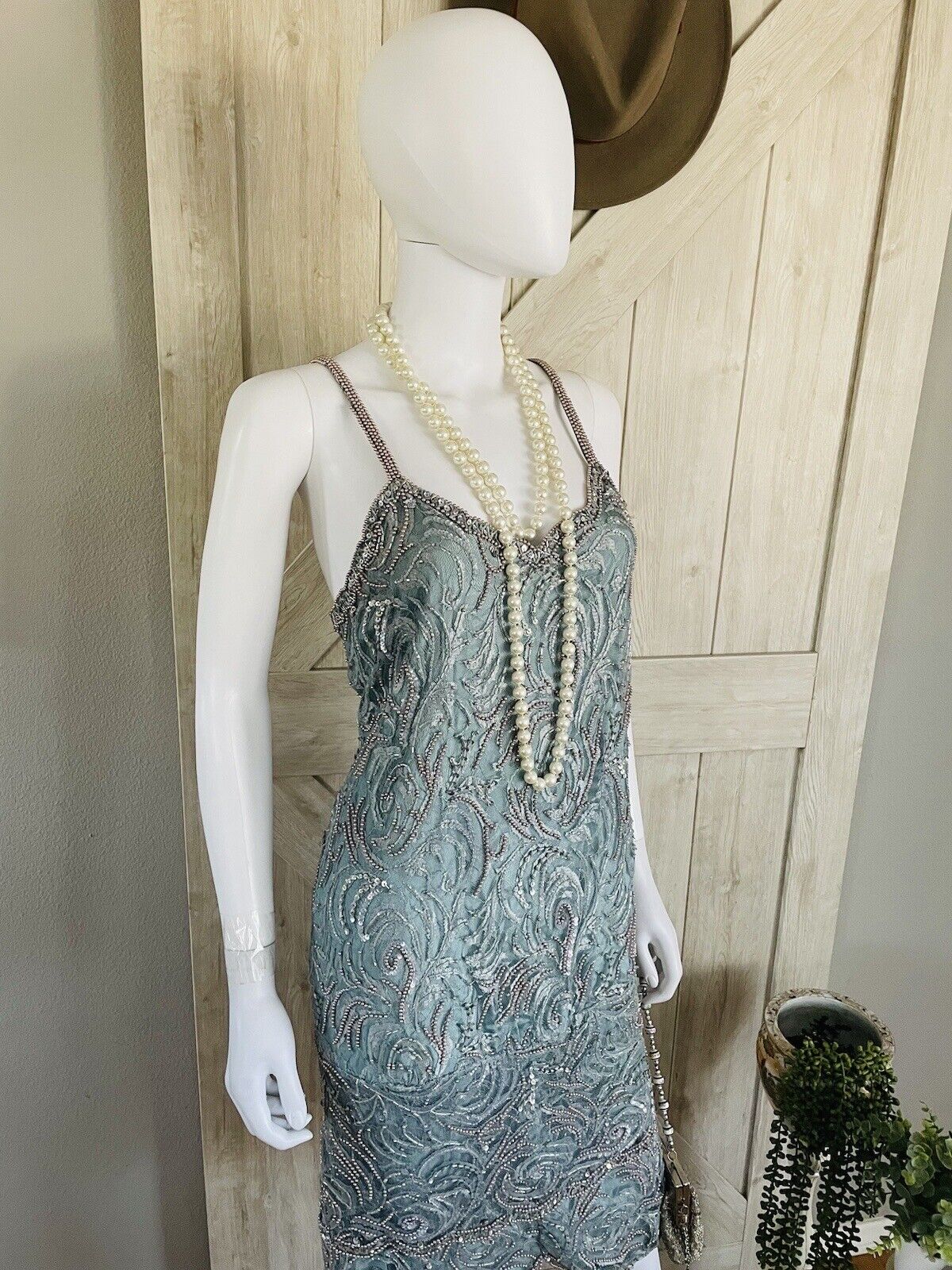 Vintage Judith Ann Creations Gatsby Cocktail Dress - image 6