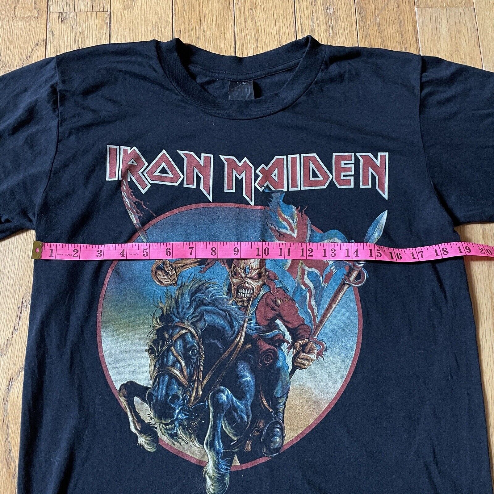 Vintage Iron Maiden Tour Shirt Men Medium 1980’s … - image 7