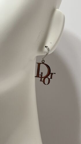 Vtg CHRISTIAN DIOR BY JOHN GALLIANO SILVER LOGO EA