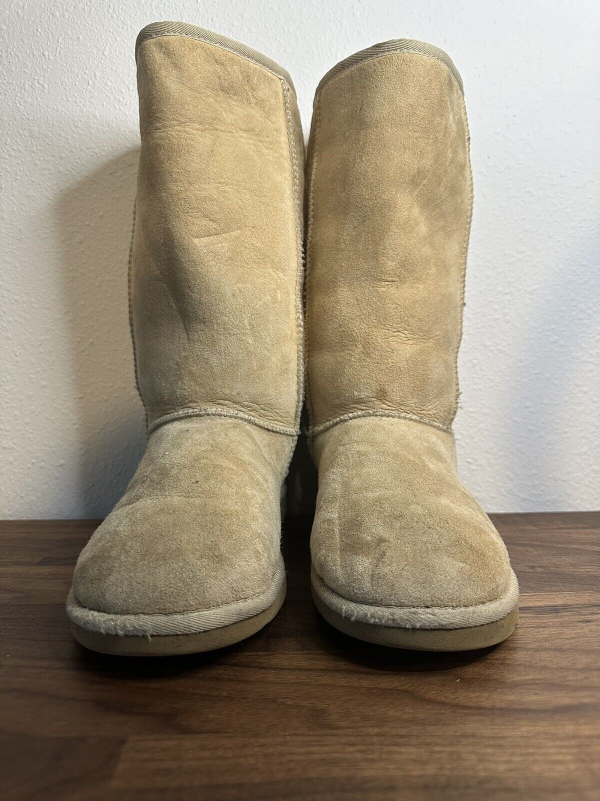 UGG Australia Beige Sheepskin Tall Winter Comfort… - image 3