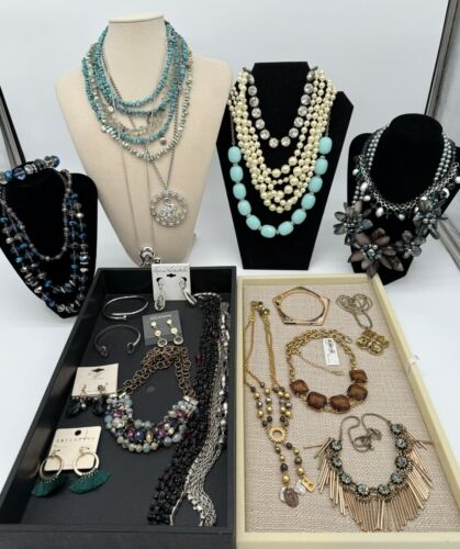 Huge Brand Name Jewelry Lot Dyrberg Trifari Laure… - image 1