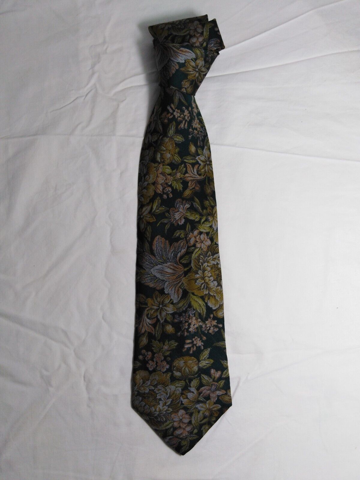 TRUSSARDI 100% SILK TIE SETA CRAVATTA NECKTIE VIN… - image 4