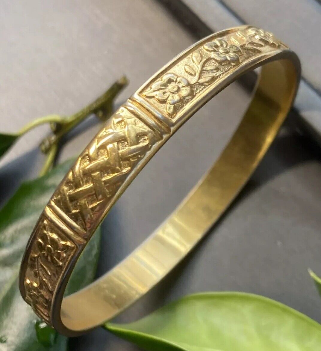 Vintage Bangle Bracelet Estate Jewelry Pre-Owned … - image 10