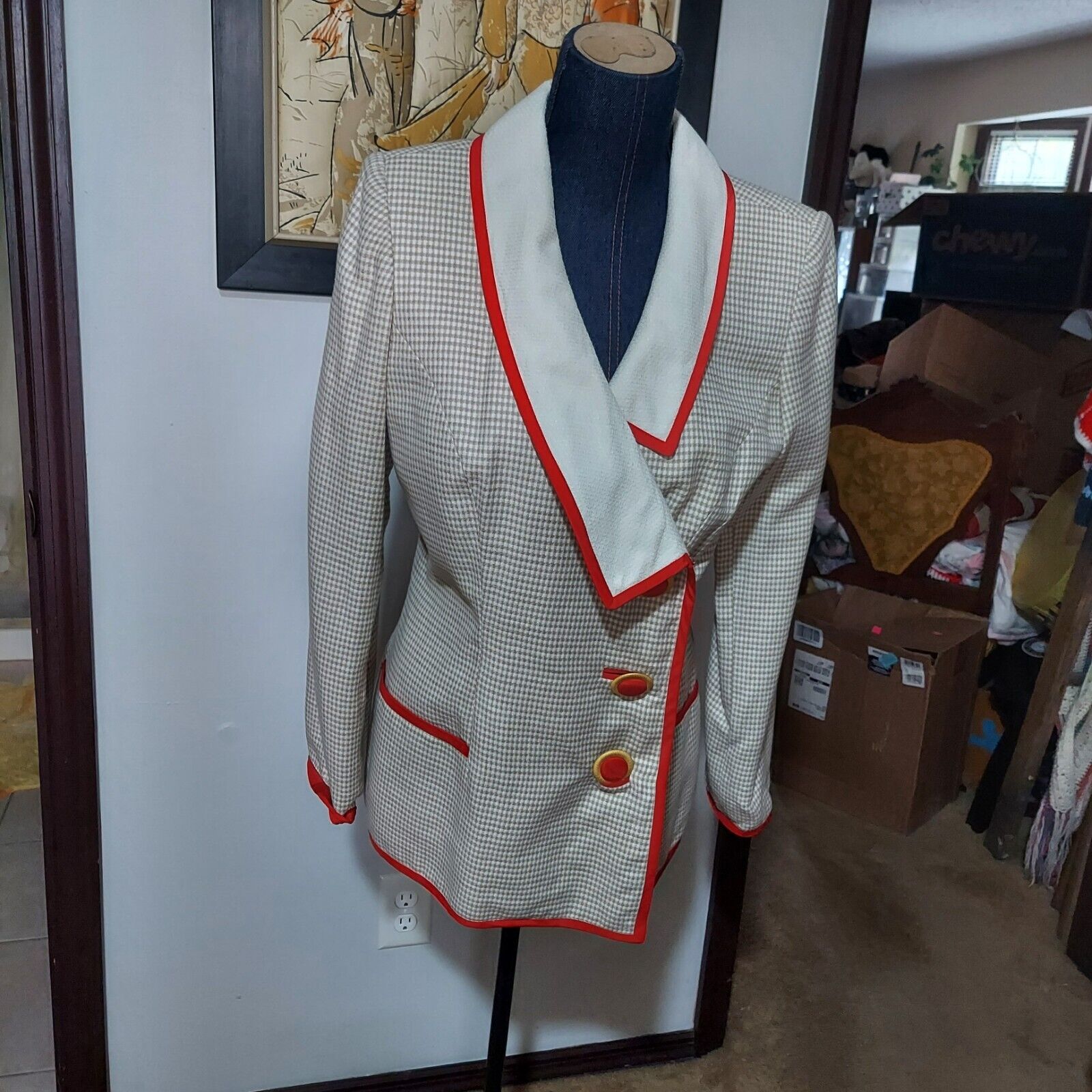 Retro 1980’S ANN LAWRENCE Today Suit Jacket & Ski… - image 7