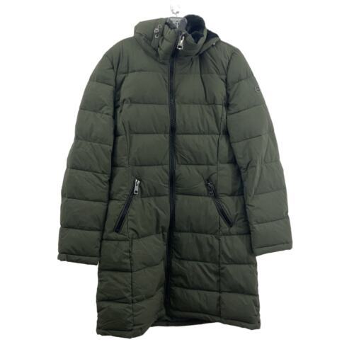 Andrew Marc Green Puffer Long Winter Jacket Women… - image 1