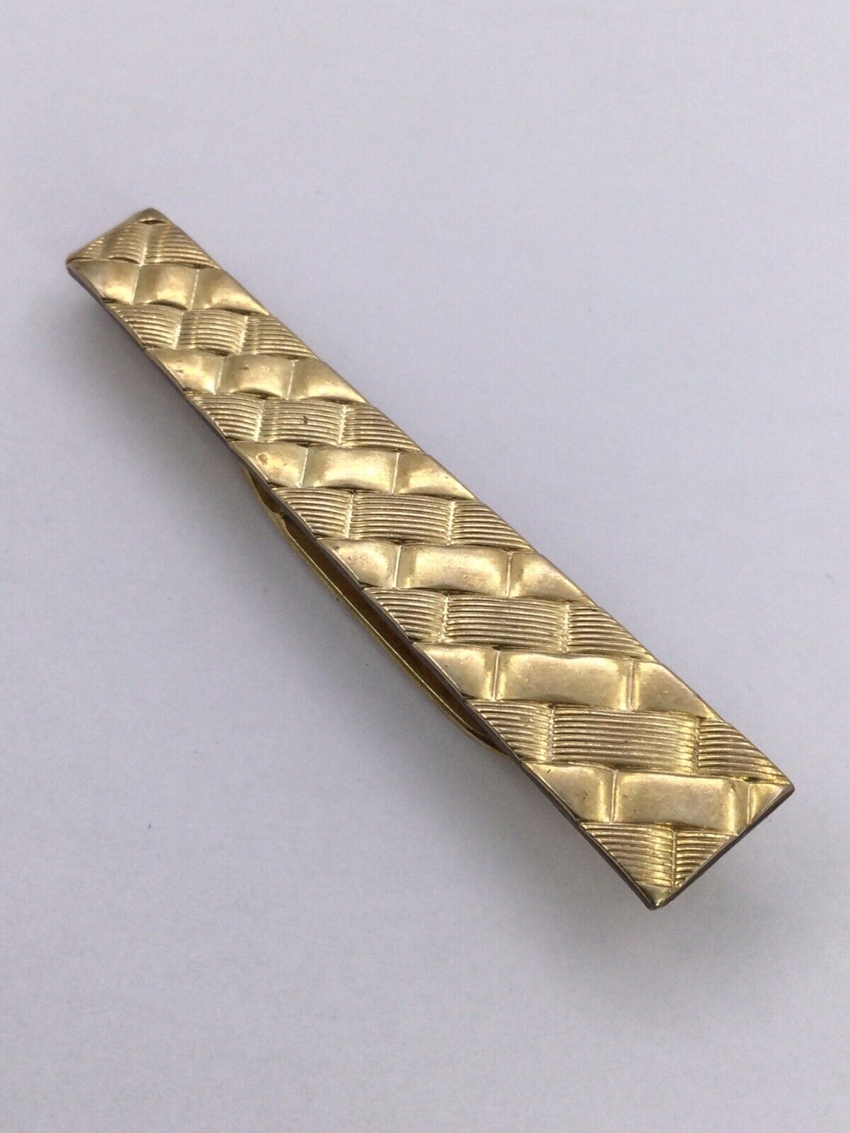 VTG - FANCY GOLD FILLED TIE CLIP (I1301) - image 3