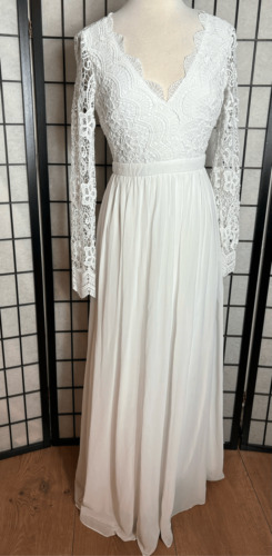 Lulus Awaken My Love White Lace Dress