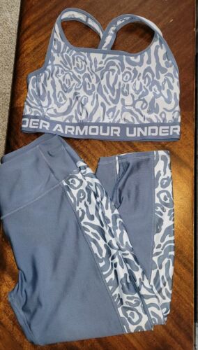 Under Armour Workout Compression Sports Bra & Wor… - image 1