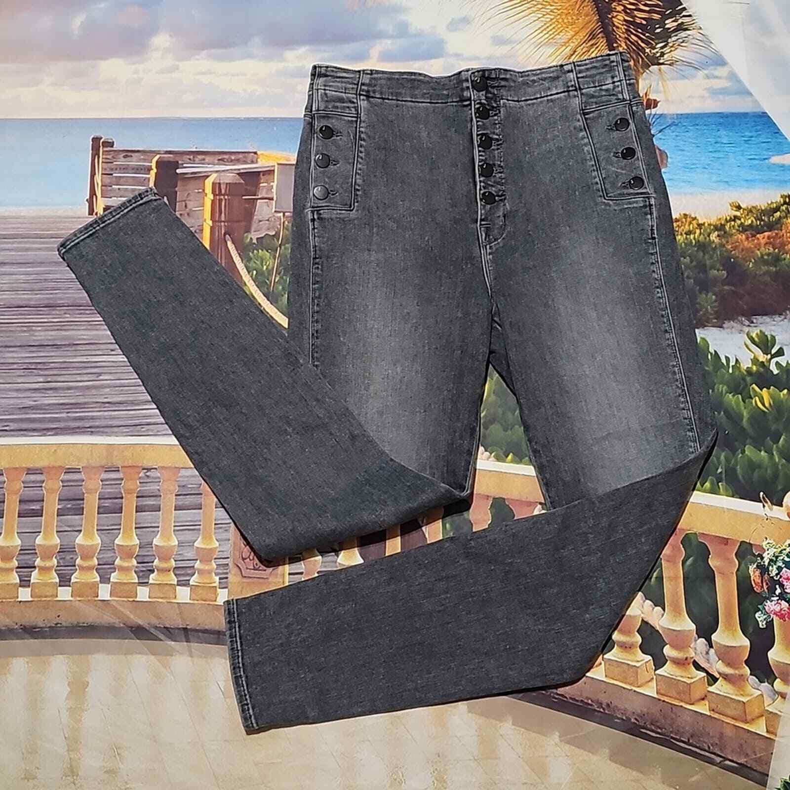 J Brand Natasha Sky High Jeans Size 30 - image 2