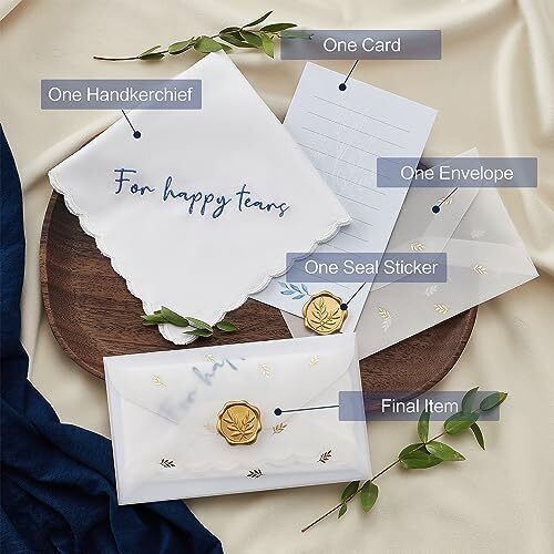 Mother of the Bride Gifts Wedding Handkerchief So… - image 3