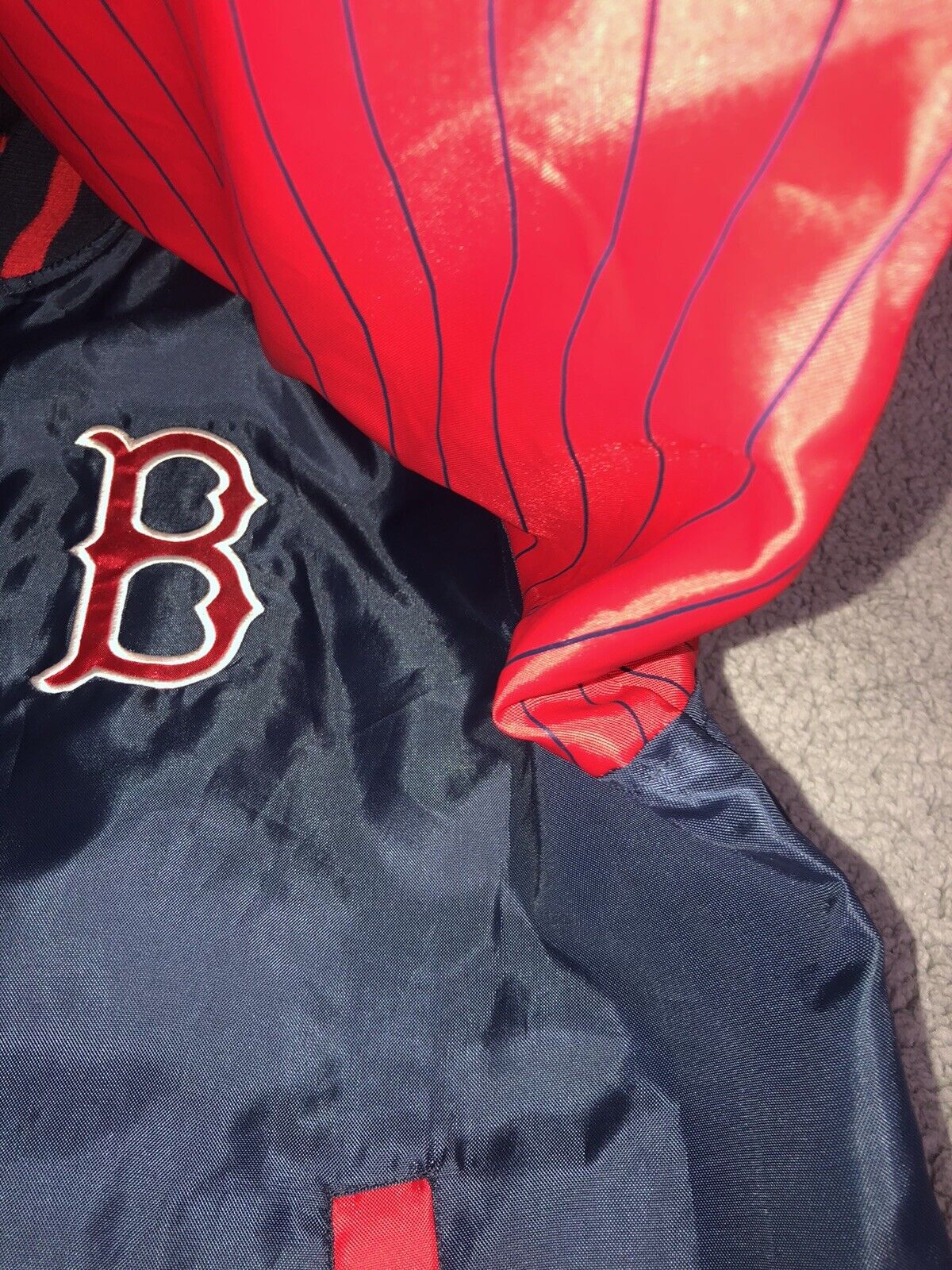 Vintage Genuine Merchandise Boston Redsox Jacket … - image 9