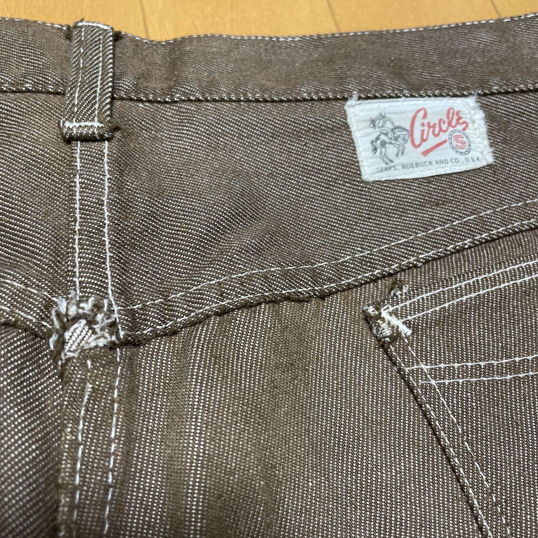 70s SEARS ROEBUCK Sears Roebuck bootcut pants - image 7