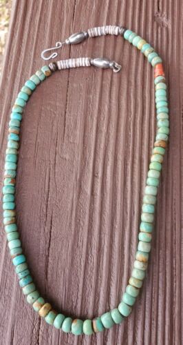 Vintage Navajo Turquoise Bead Necklace