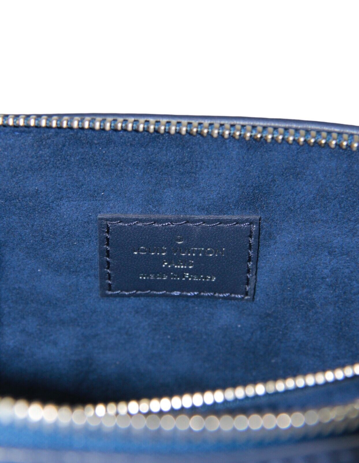 Louis Vuitton '22 Navy Lambskin Leather Monogram … - image 7