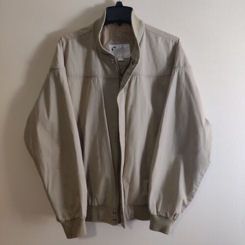 Vintage Arnold Palmer  Jacket Mens Large Creme Wh… - image 1