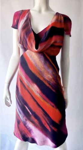 Woman luxury brand Gianfranco Ferre Silk Dress M S