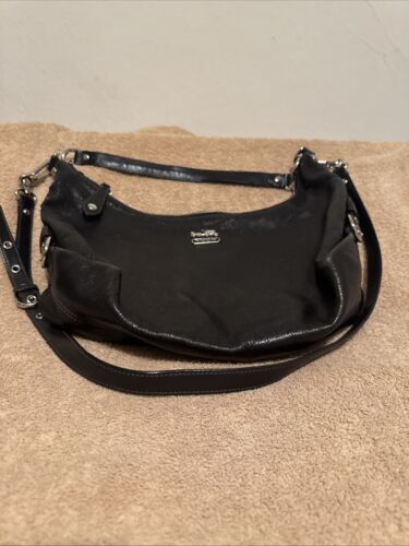 Coach Black Handbag EUC