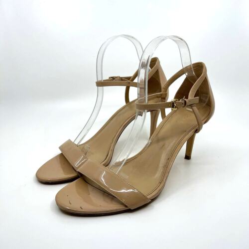 Michael Kors Nude Patent Leather Sandals Women's … - image 1