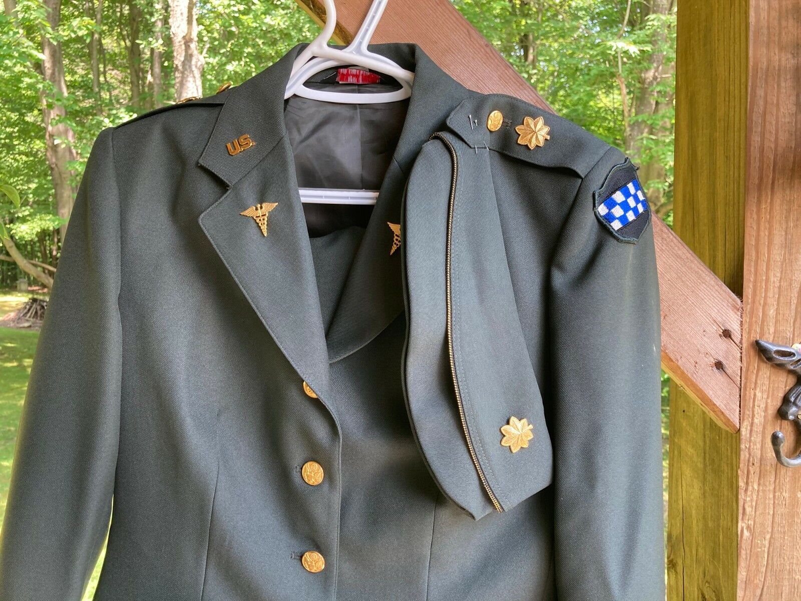 American Craftsman Men Military Suit 4Pc W/ HAT- … - image 2