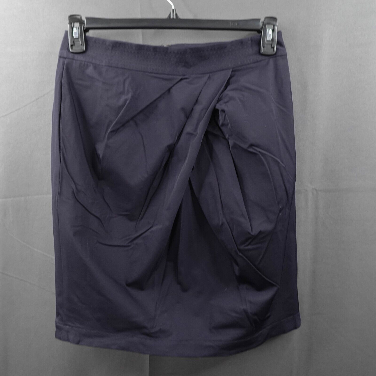 Diane von Furstenberg Womens Skirt 10 Blue Draped… - image 1