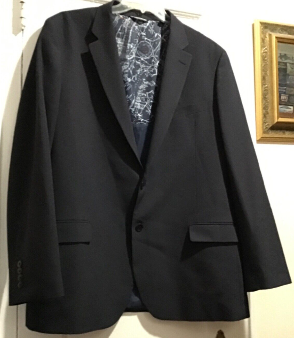 Mans Nautica Navy Blazer Sports Jacket 2 button m… - image 1