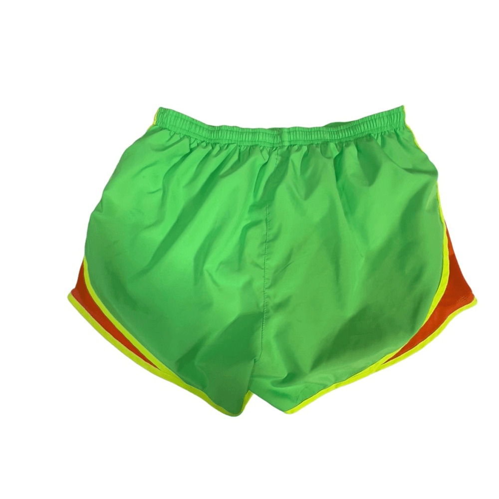 Nike Neon Green Yellow Athletic Running Shorts la… - image 8