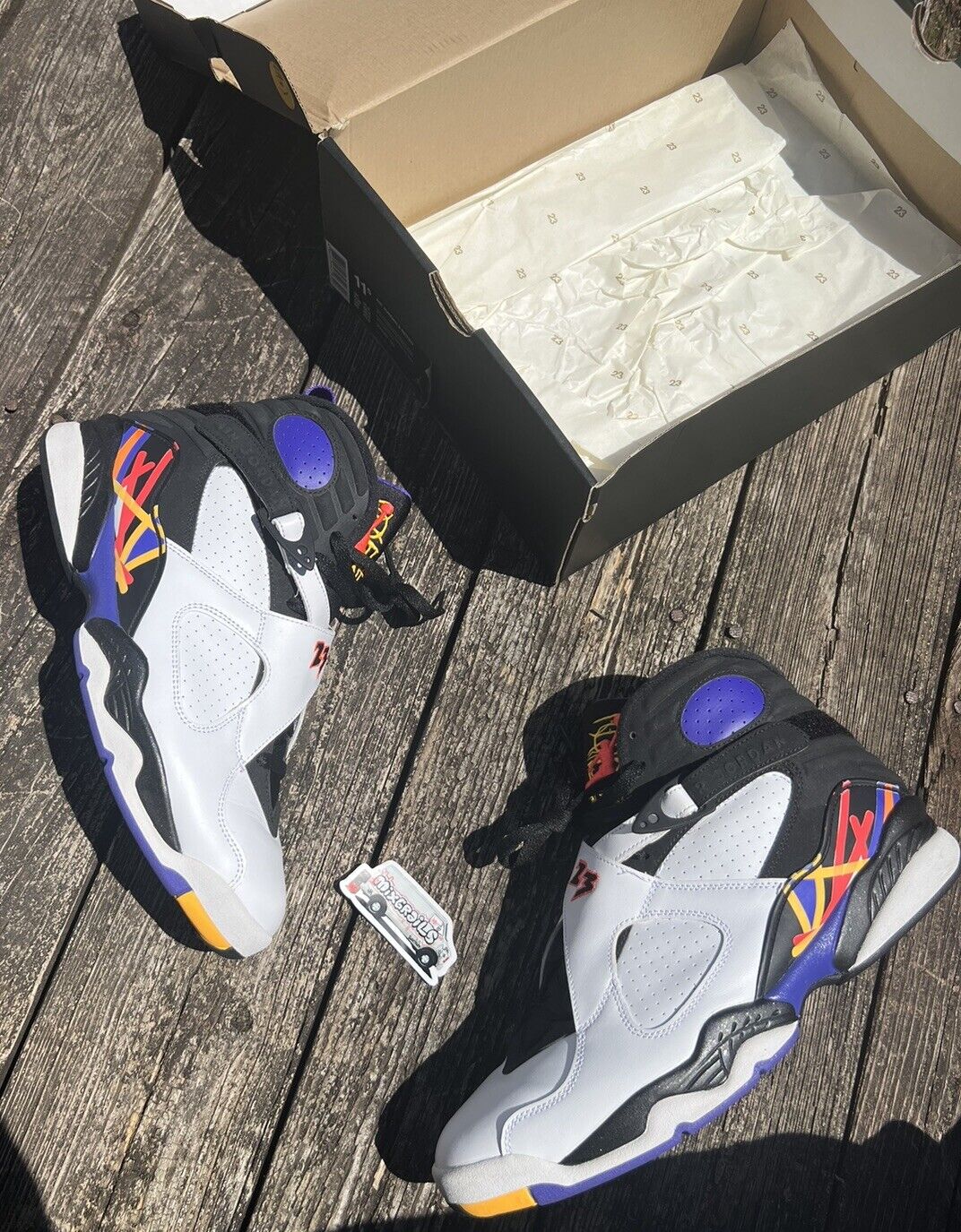 Size 11.5 - Air Jordan 8 Three-Peat - image 1