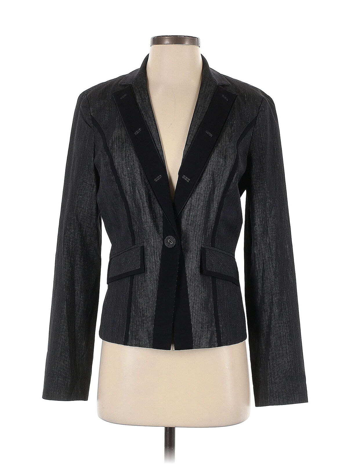 Calvin Klein Women Gray Blazer 6 - image 1