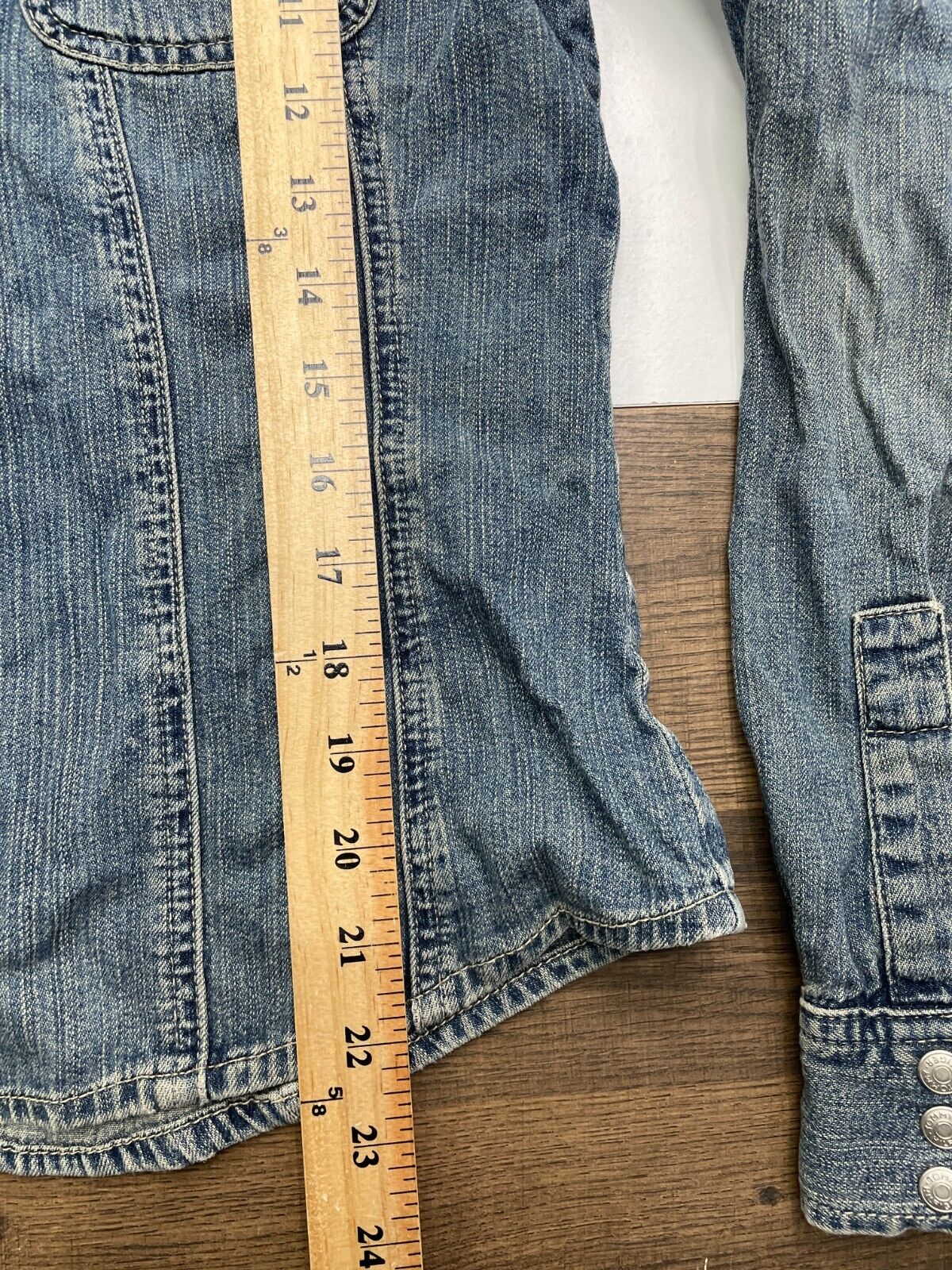 Vintage Tommy Hilfiger Womens Size 12 Denim Jean … - image 5