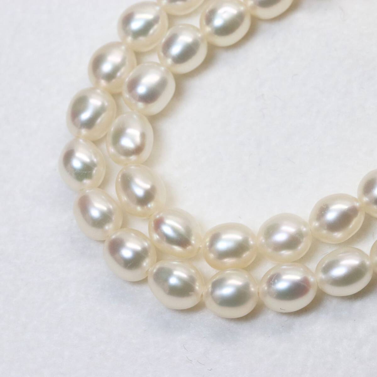 Tazaki Pearl Baby Pearl Freshwater Pearl Silver N… - image 1