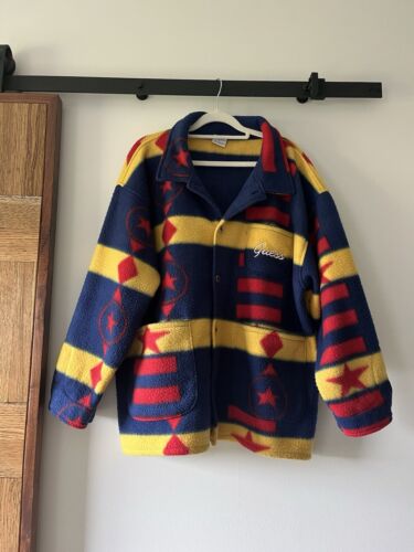 Guess | Vintage 90’s Fleece Jacket Primary Colors