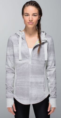 Lululemon Post Sweat Pullover Gray French Terry Ho