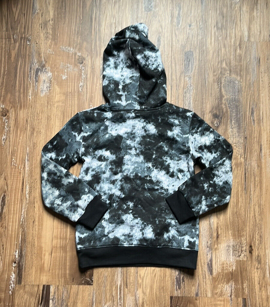 Under Armour NWOT Black/Gray Tie Dye Hooded Sweat… - image 7