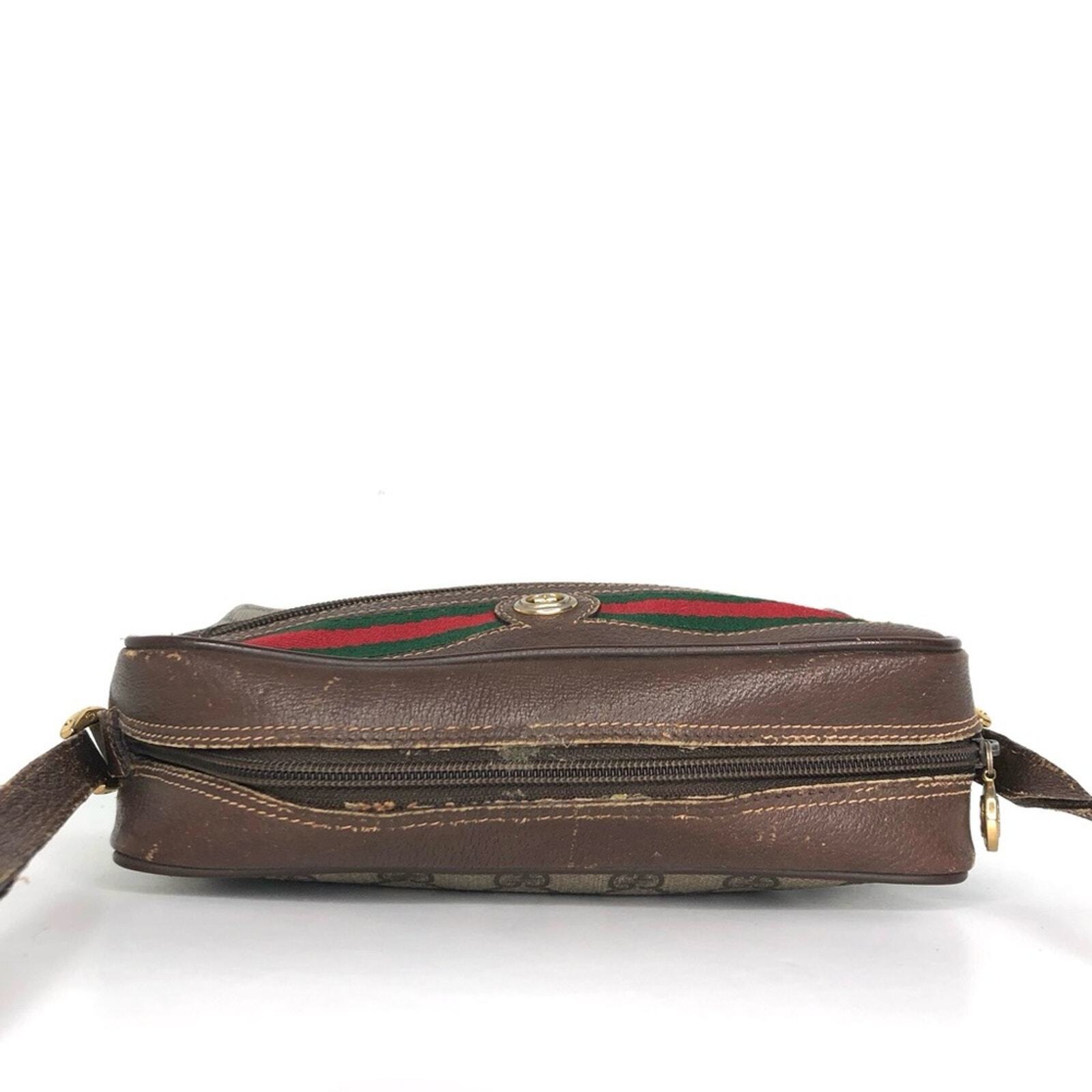 Gucci Ophidia GG Monogram Striped Supreme Small C… - image 10