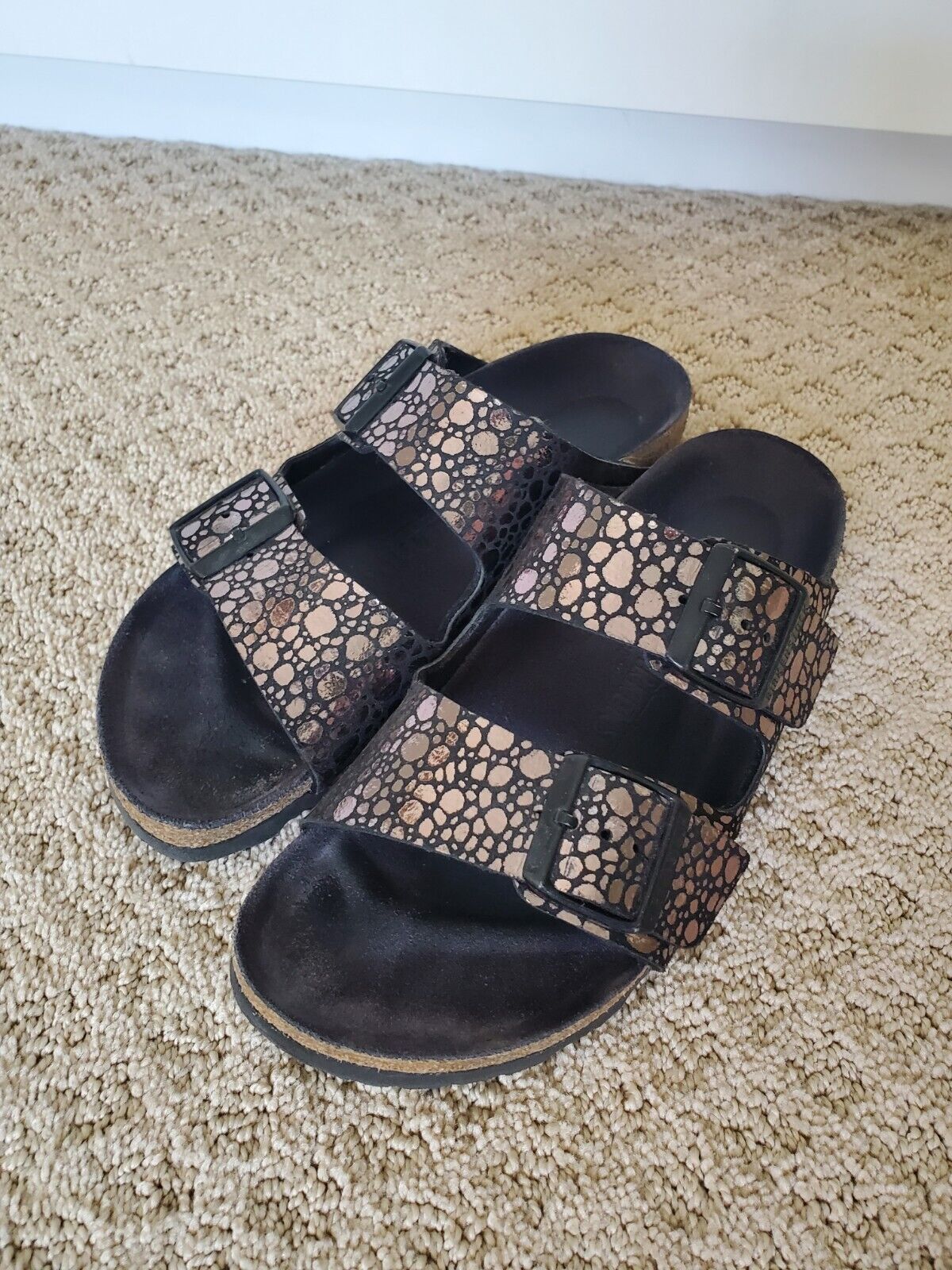 Arizona Birko-floor metallic stones birkenstocks - image 2