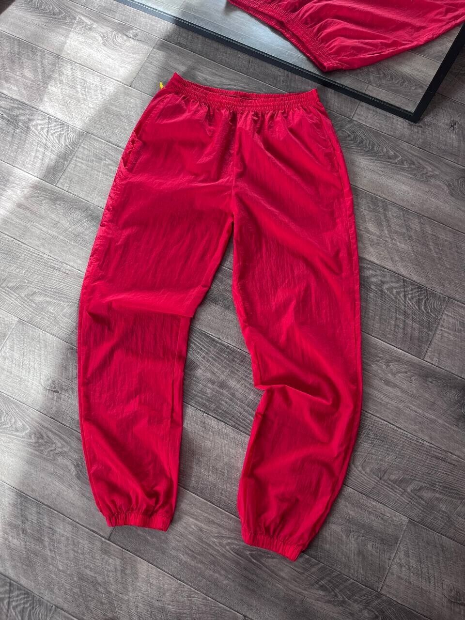 Vintage Marlboro Red Windbreaker Pants Large Bagg… - image 2