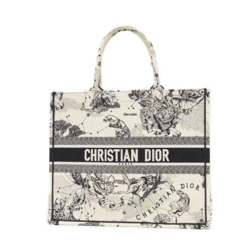 Dior Book Tote Bag Large Toile de Jouy Zodiac Emb… - image 1